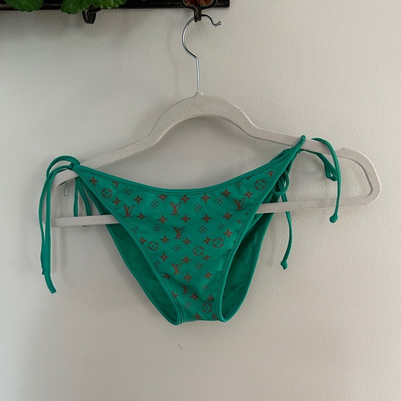 Louis Vuitton Other - Louis Vuitton green swim bottoms